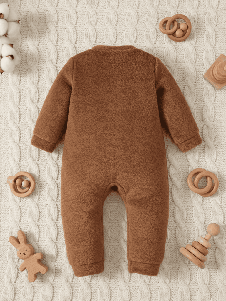 Grenouillère chaude - pyjama fille chaud et confortable