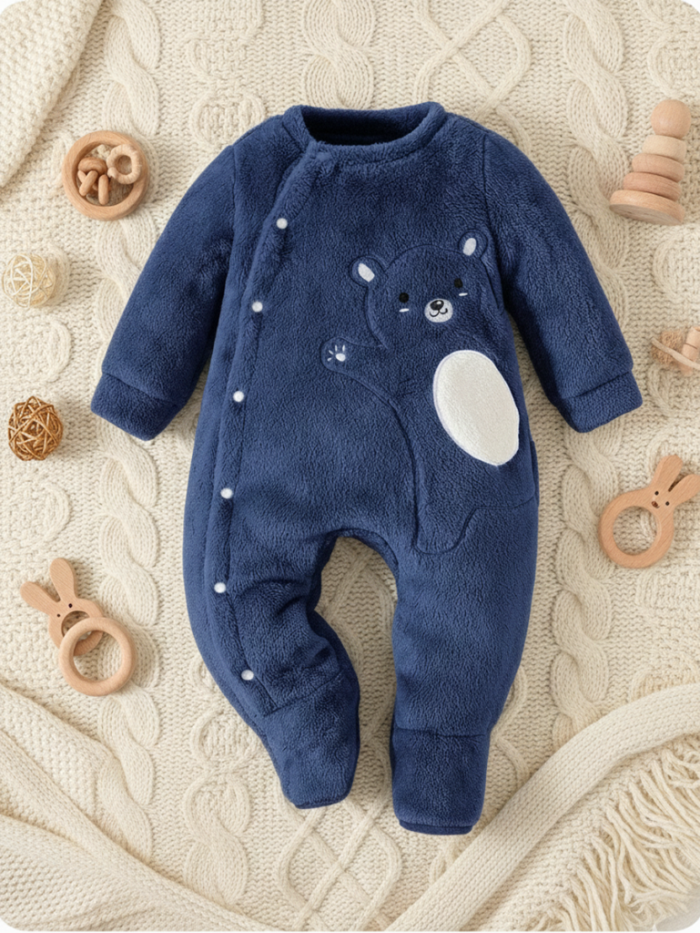 Grenouillère chaude bébé