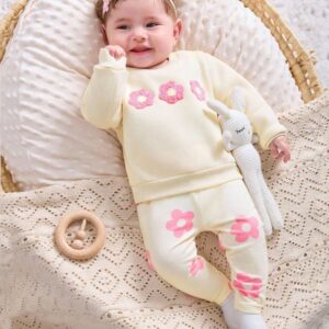 Sweat et pantalon floraux