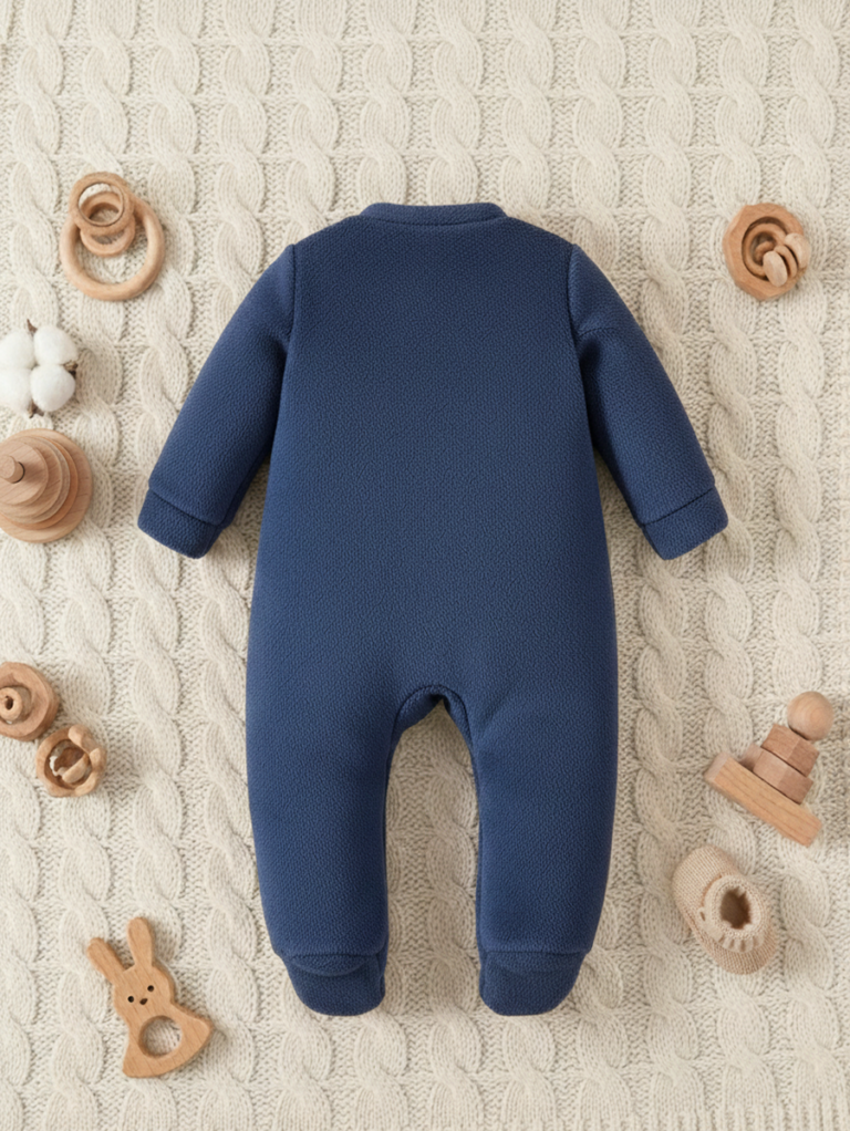 Grenouillère chaude bébé - pyjama enfant fille doux et léger