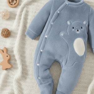 Grenouillère bébé douce et chaude