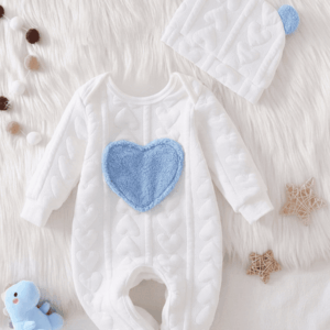 Grenouillère motif cœur