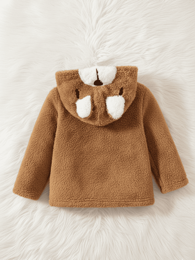 Veste à Capuche en Sherpa