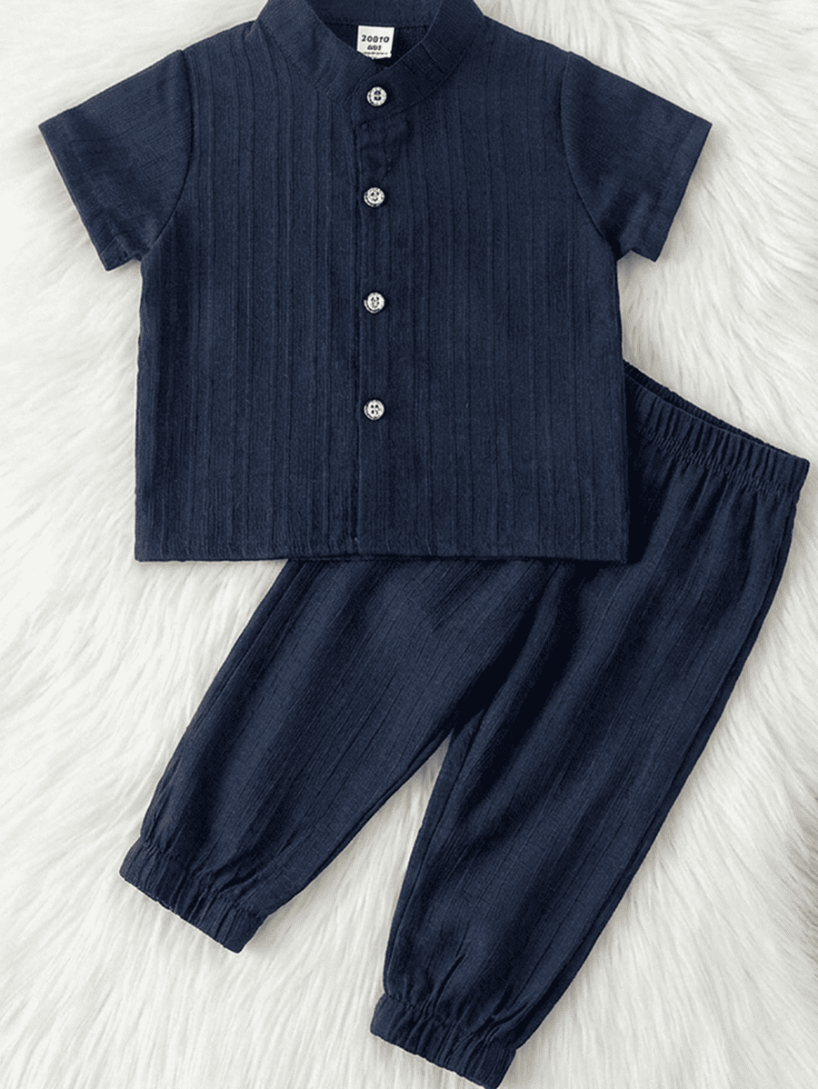 Bleu stylé - ensemble garçon stylé pour enfant