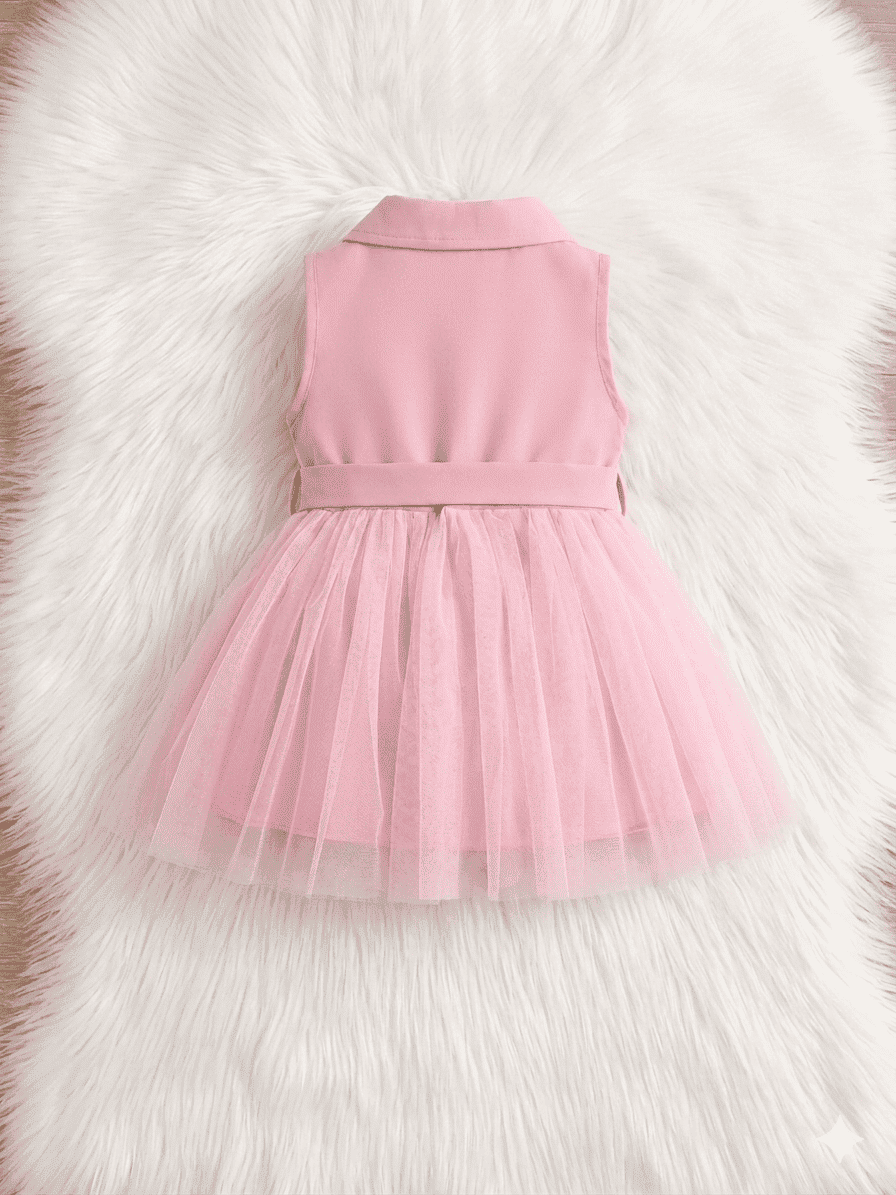 robe rose fille