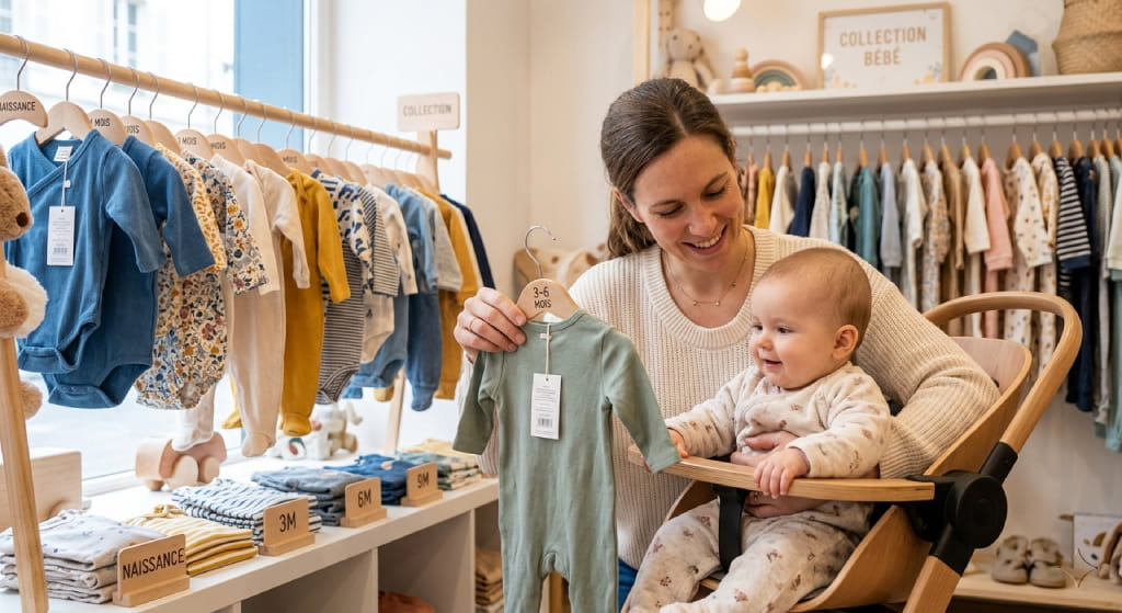 Comment choisir la taille des vêtements bébé ?