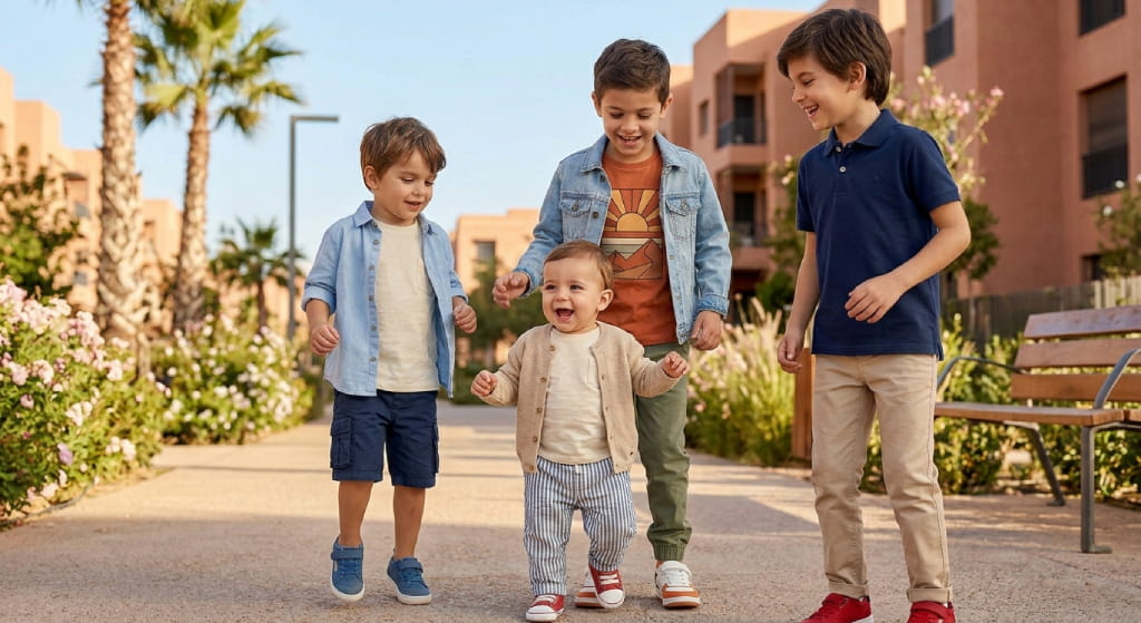 Looks stylés pour garçon : tenues pour tous les jours