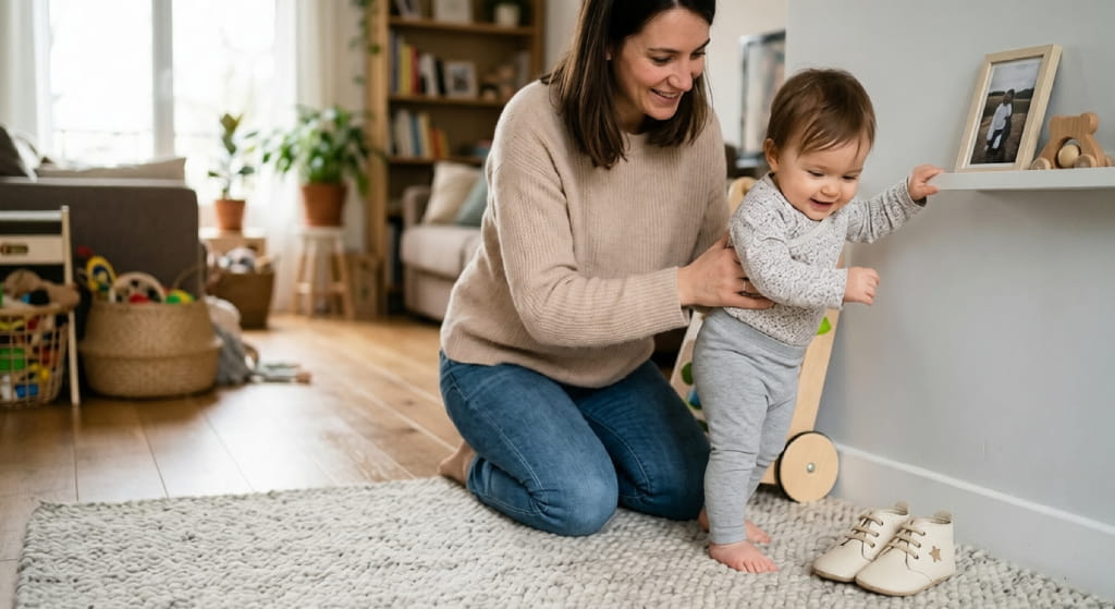 Quand acheter les premières chaussures pour bébé ?
