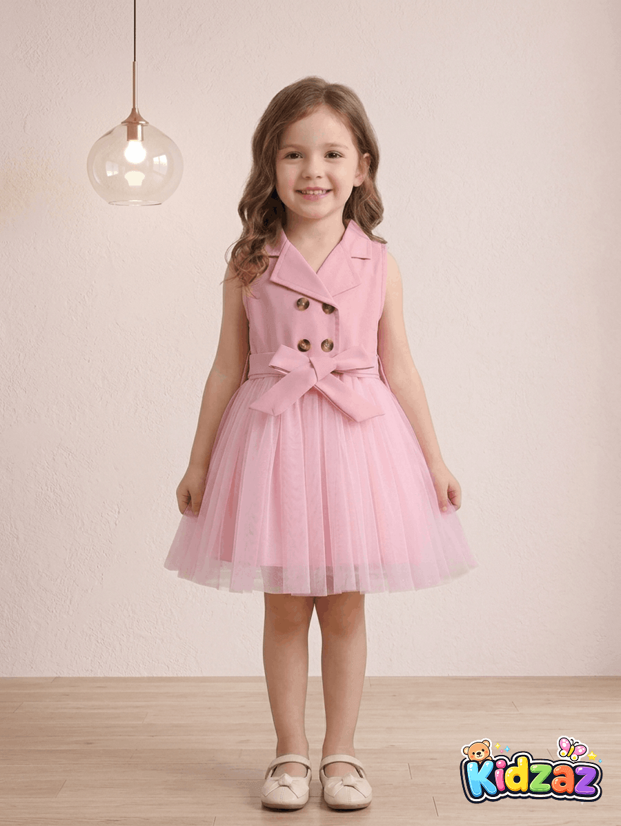 robe rose fille