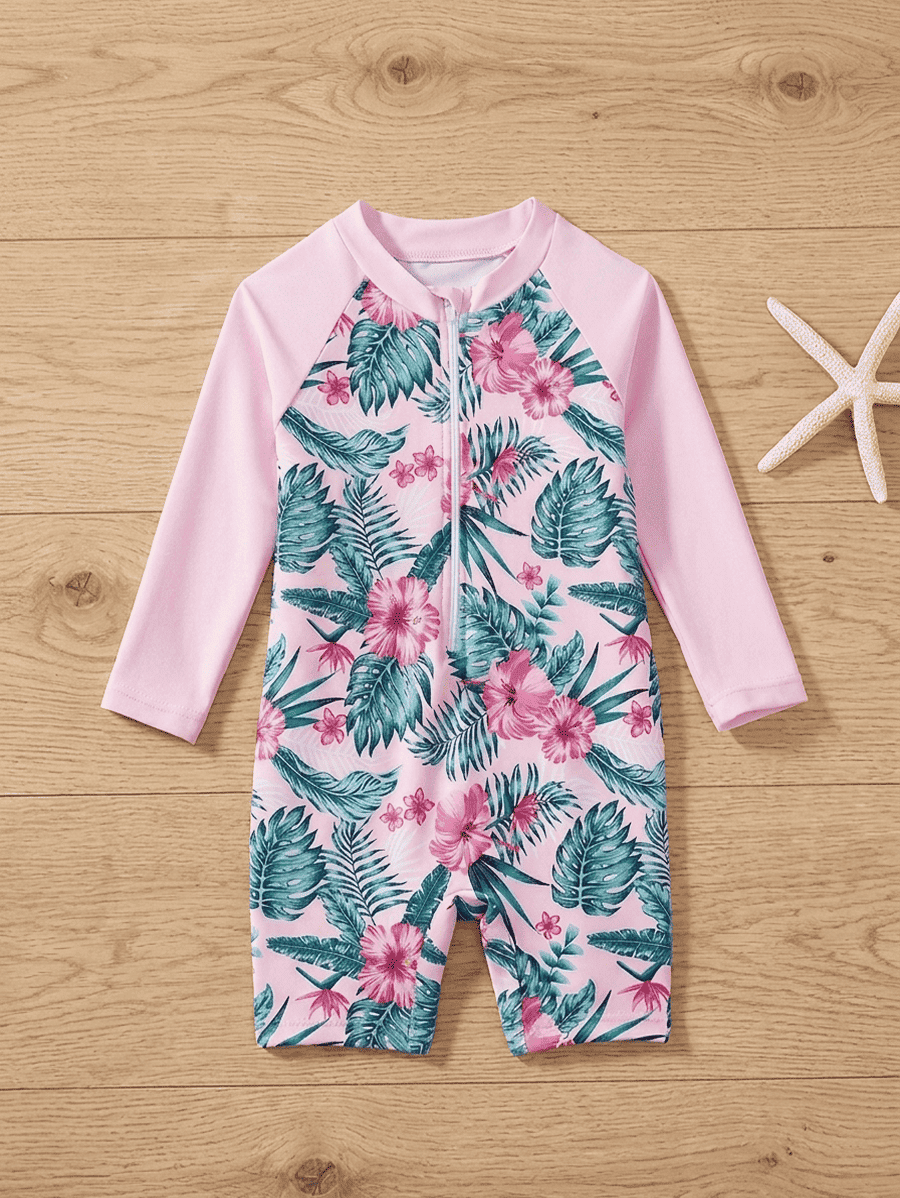 Burkini de Plage Fille couvrant - Kidzaz (3)