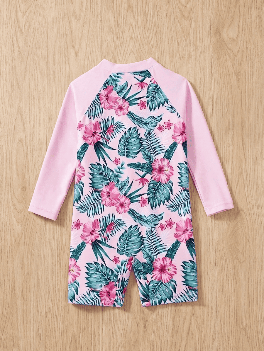 Burkini de Plage Fille couvrant - Kidzaz (3)