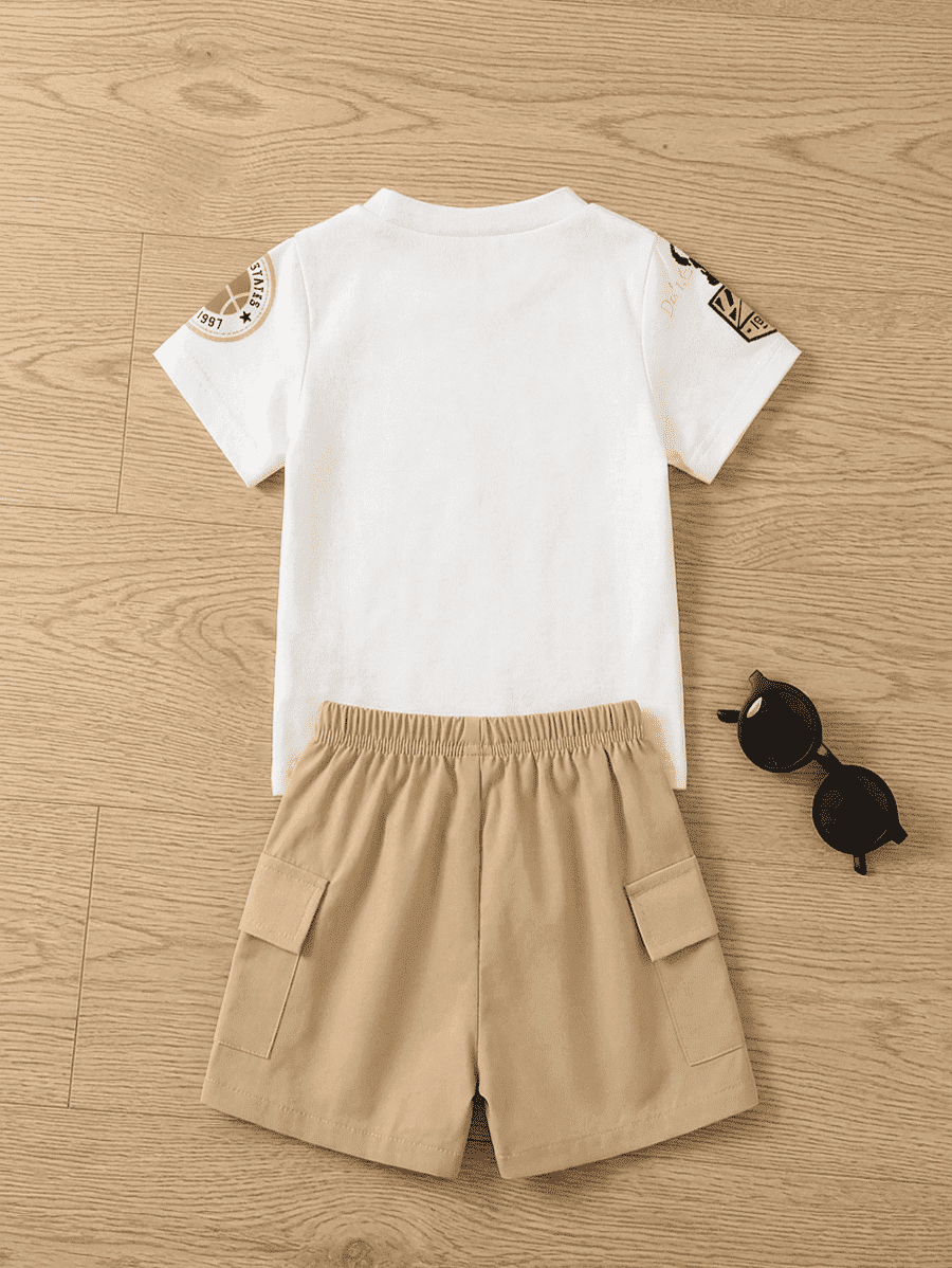 Ensemble garcon comfy tenue decontractee confort coton - Kidzaz