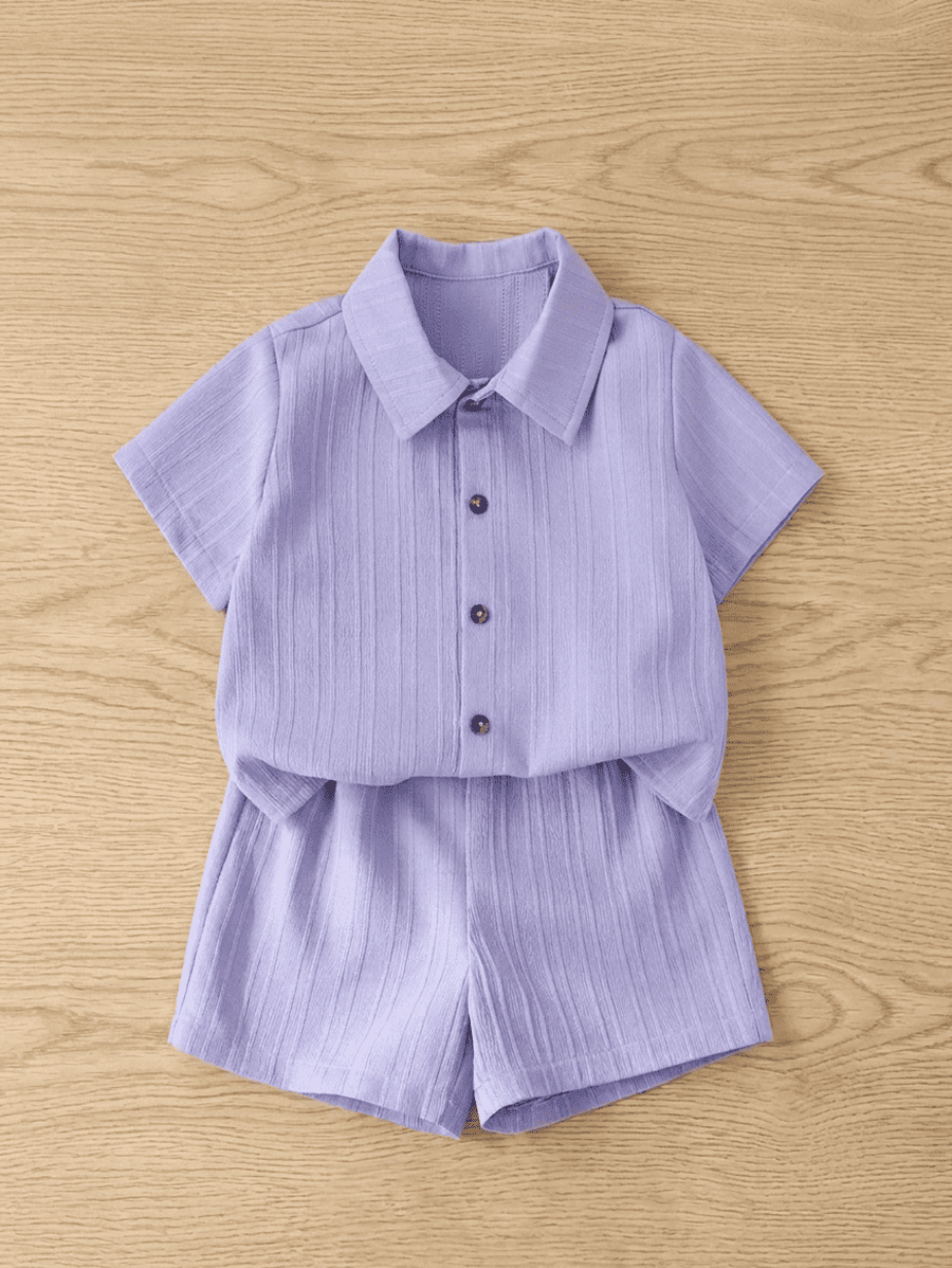 Ensemble mauve chic pour garcon tenue de ceremonie ete lilas - Kidzaz