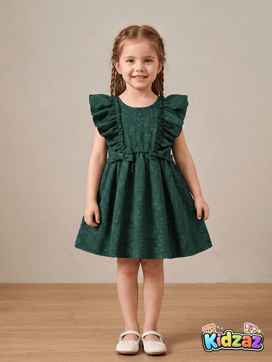 Robe verte magique fille robe de ceremonie princesse boheme - Kidzaz