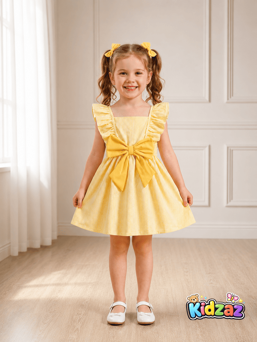 Robe dete fleurie romantique fille tenue legere a fleurs - Kidzaz